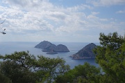  première vue sur les iles du cap Gélidonya